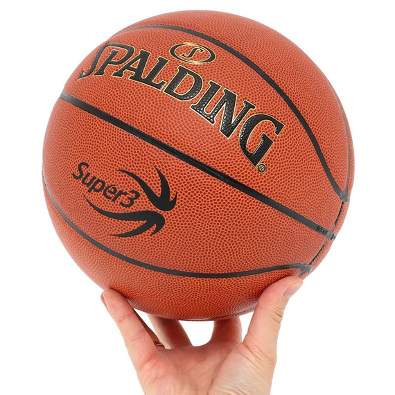 Баскетбольный мяч Spalding Super 3 (размер 7), зображення 4