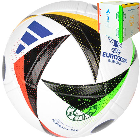 Мяч для футбола Adidas Euro 2024 Fussballliebe League (размер 4) IN9369