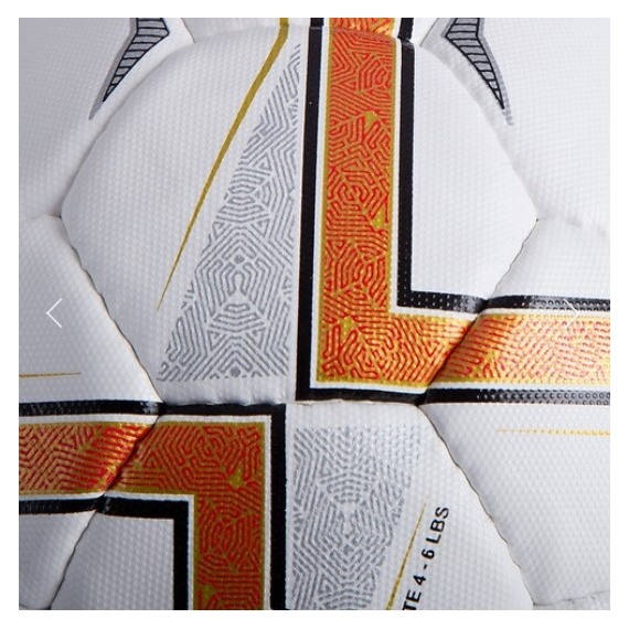 Мяч футзальный CORE ATTACK Grain белый-оранжевый (размер 4) CRF-041, изображение 2