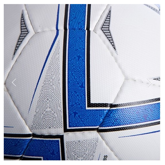 Мяч футзальный CORE ATTACK Grain белый-синий (размер 4) CRF-042, изображение 2