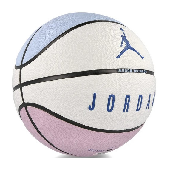 Баскетбольный мяч Nike JORDAN ULTIMATE 2.0 8P DEFLATED голубой, белый,сиреневый  Уни (размер 7)  J.100.8254.421.07, зображення 5