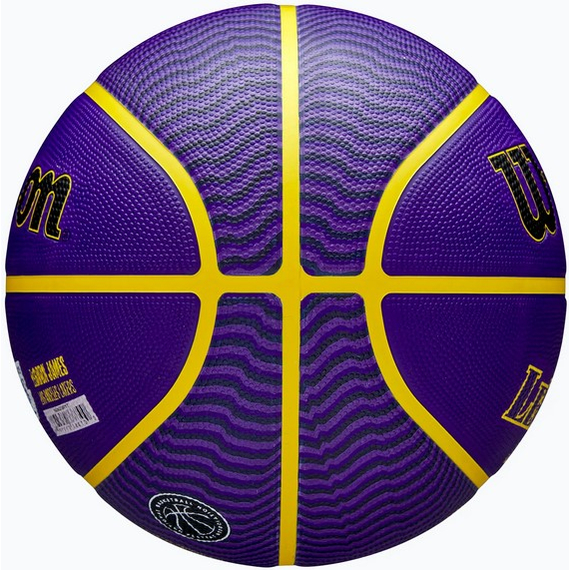 Баскетбольный мяч Wilson NBA PLAYER ICON OUTDOOR BSKT LEBRON NE (размер 7) WZ4027601XB7, зображення 5