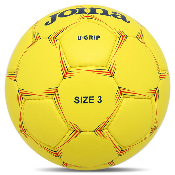 Мяч гандбольный Joma U-GRIP Желтый-красный  (размер 3) 400668-906, зображення 3