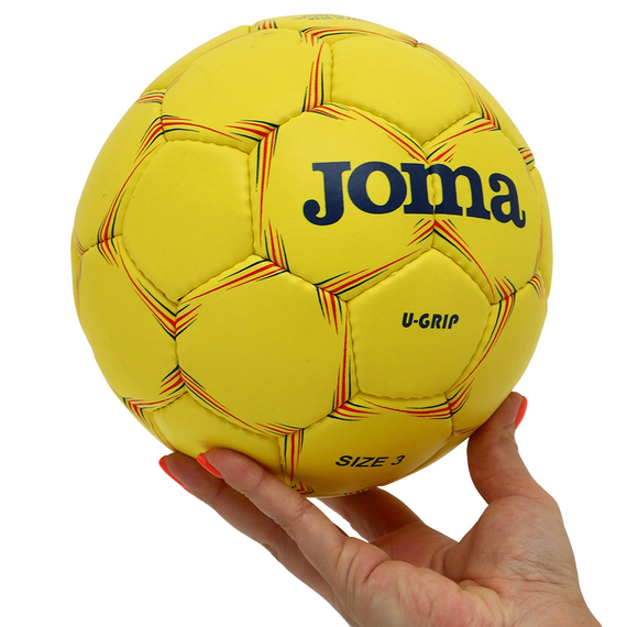 Мяч гандбольный Joma U-GRIP Желтый-красный  (размер 3) 400668-906, зображення 5