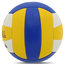 М'яч волейбольний SP-Sport VOLLEYBALL Білий-жовтий-синій (розмір 5) VB-1260, зображення 2