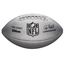 Мяч для американского футбола Wilson Duke Metallic Edition Silver (стандартный размер) WTF1827XB