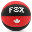 М'яч баскетбольний PU FOX Чорний-Червоний (розмір 7) BA-8710