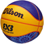 Баскетбольний м'яч Wilson FIBA 3X3 Mini BSKT Paris 2024 (розмір 3) WZ3015101XB3, зображення 3